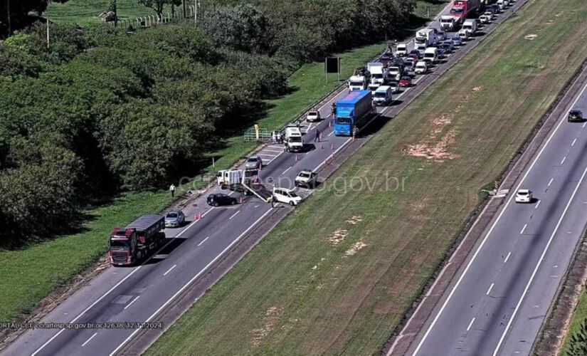 Todas as faixas precisaram ser bloqueadas para o atendimento da ocorrência