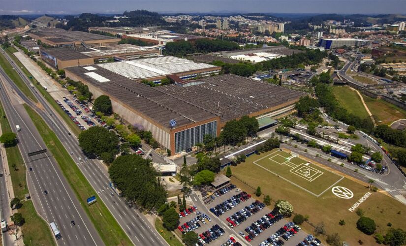 Fábrica 'Anchieta', da Volkswagen, em São Bernardo do Campo (SP)