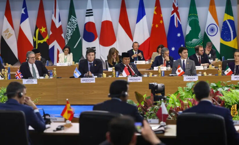 Cúpula do G20 reunida no Rio de Janeiro