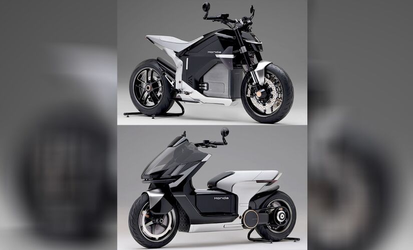 É o primeiro modelo esportivo elétrico da Honda a ser equipado com uma bateria fixa