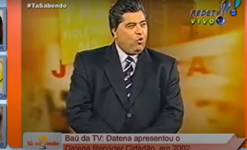 Datena já comandou programa na RedeTV! em 2002