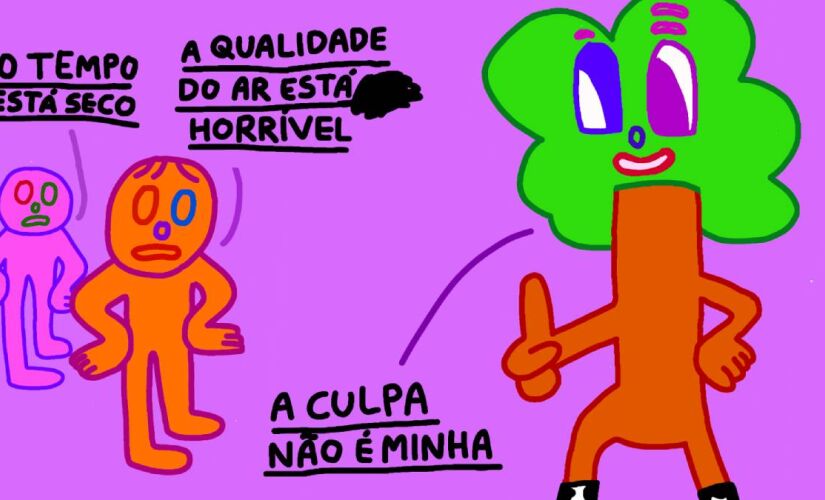 Artista Pedro Vinicio criou ilustrações que abordam, com humor, mensagens e temas pertinentes ao festival