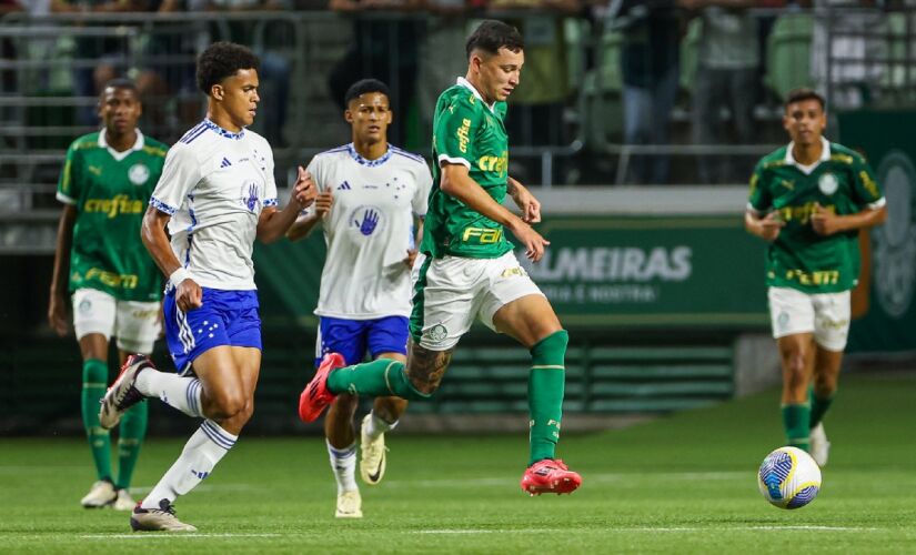 Palmeiras enfrenta o Cruzeiro, nesta quinta-feira, na Copa do Brasil Sub-20