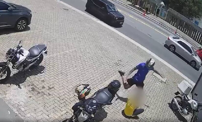 Imagens da violência brutal na zona sul de São Paulo foram divulgadas nas redes sociais; caso é investigado 