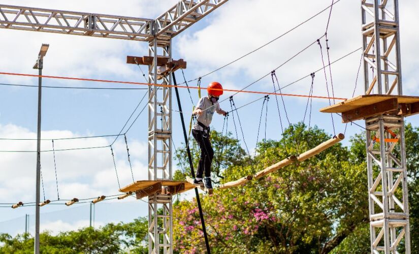 O evento ocorre até o dia 22 de dezembro ao lado da árvore do Parque Ibirapuera