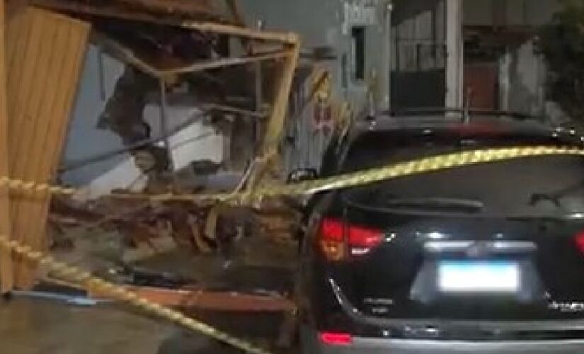 Acidente ocorreu na rua Ouro Grosso, por volta de 19h30