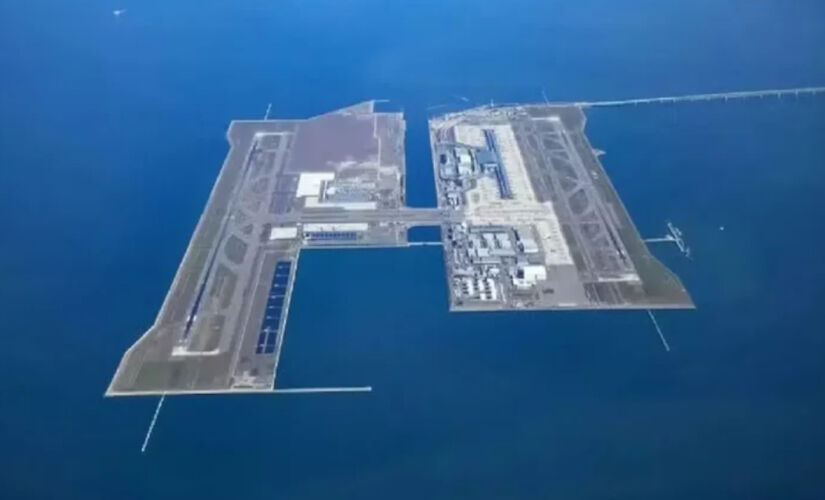 O aeroporto de Kansai está com os dias contados