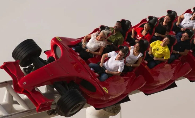 'Formula Rossa' atinge 240 km/h em 4,9 segundos