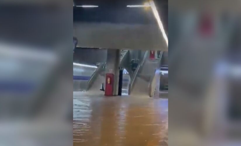 Alagamento está entre as estações Tucuruvi e Jardim São Paulo, na zona norte de São Paulo