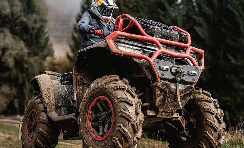 Quadriciclo é equipado ainda com "bumper"