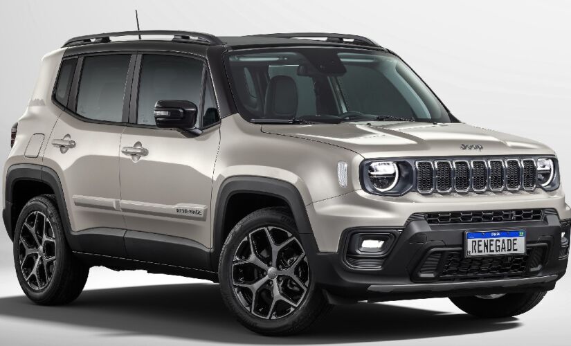 SUV compacto Jeep Renegade é o segundo veículo mais embarcado pela Stellantis 