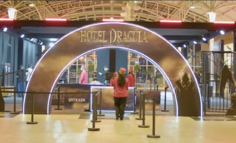 Hotel Drácula chega ao Shopping Plaza Sul