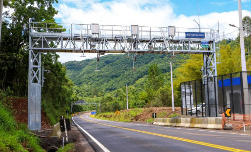 Início da cobrança nos pórticos de pedágio eletrônicos será a partir do segundo semestre