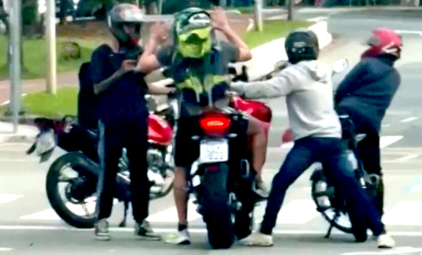 Crime ocorreu na semana do Natal e assustou motoristas na avenida Brigadeiro Faria Lima, na zona oeste de São Paulo