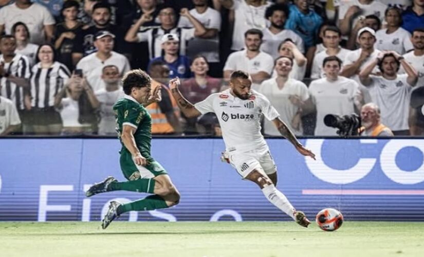Palmeiras vence o Santos na Vila Belmiro