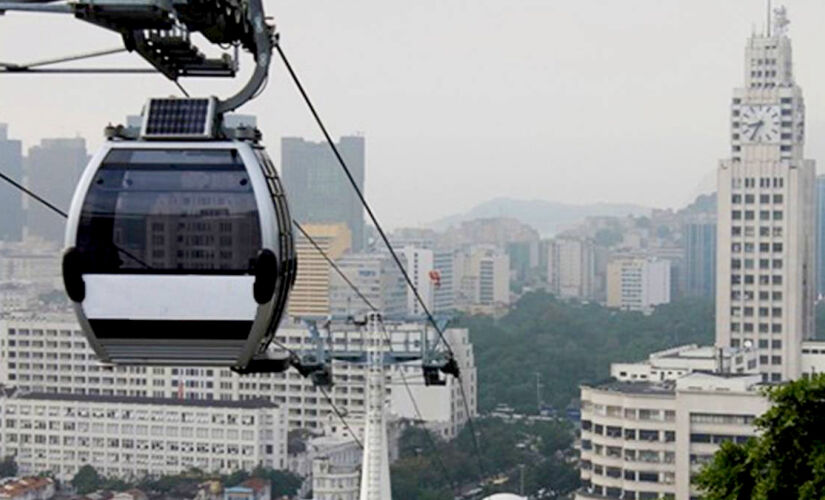 Teleférico do morro da Providência, no Rio de Janeiro