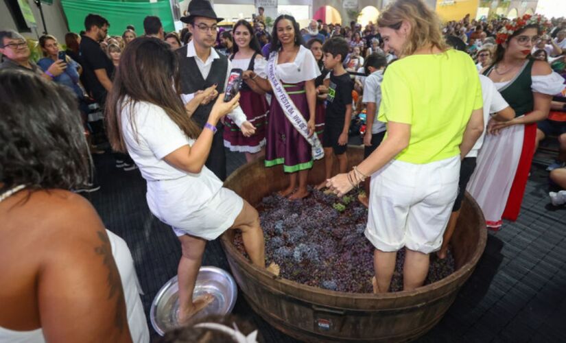 Festival gratuito de vinho divulga datas para a tradicional Pisa da Uva