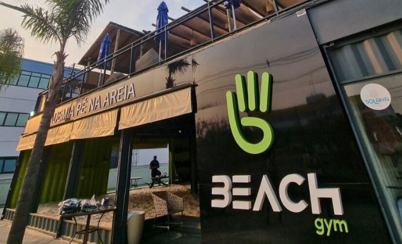 4BeachGym une prazer das atividades físicas com ambiente de praia no meio de um centro urbano