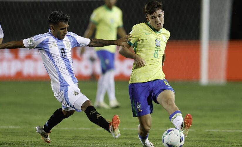 Brasil e Argentina se enfrentam, nesta quinta-feira, na Sul-Americana Sub-20