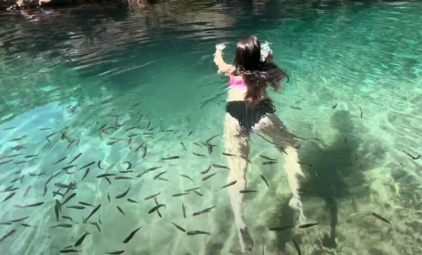 Chapada dos Veadeiros tem diversas quedas d'água para natação