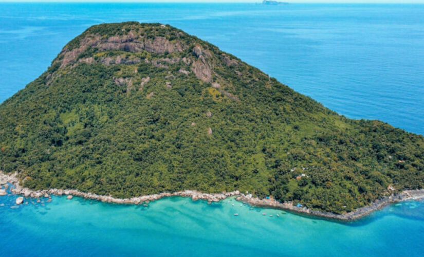 Ilha Montão do Trigo, em São Sebastião