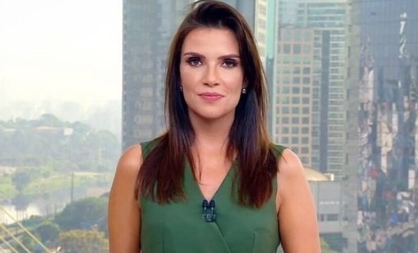 Sabina Simonato já atuava no telejornal comandando o boletim de mobilidade e previsão do tempo