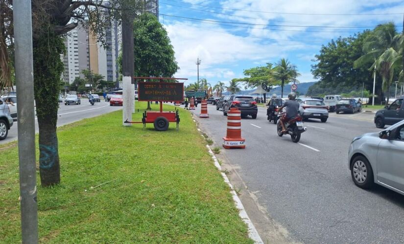 Obras se iniciam nesta segunda no limite entre Santos e São Vicente