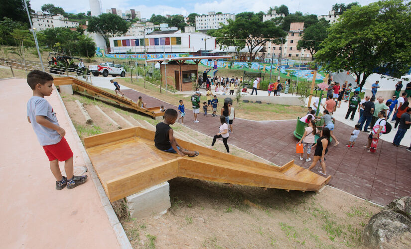 Parque Linear Córrego do Bispo, na zona norte de São Paulo