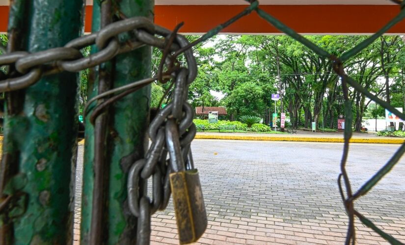 Parques foram fechados em Campinas por causa das fortes chuvas