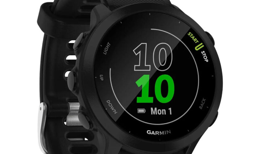 Smartwatch Garmin Forerunner 55 está à venda na Amazon