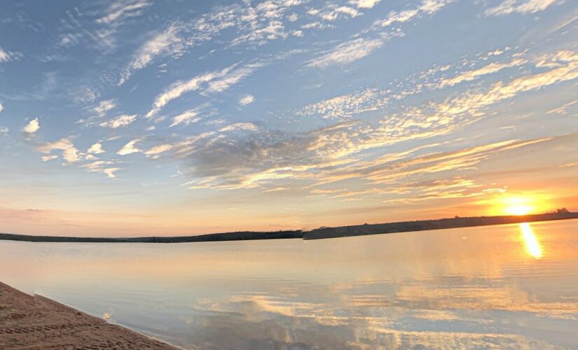 Represa do Broa, em Itirapina, no interior de São Paulo