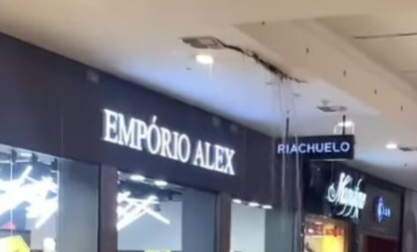 Grand Plaza Shopping registrou dois vazamentos de água em cinco dias