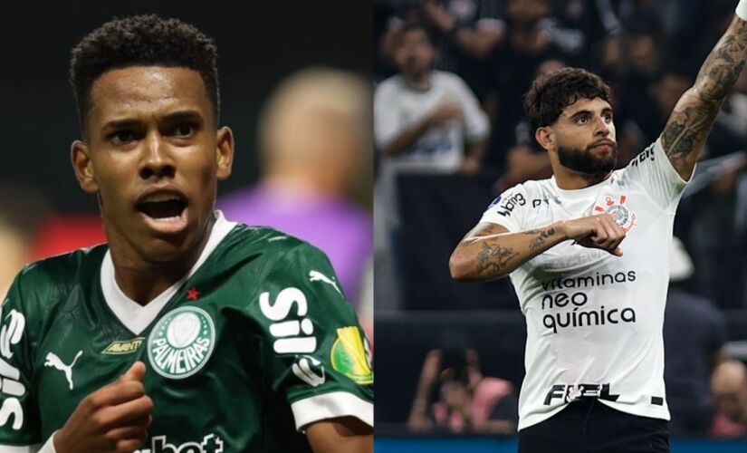 Palmeiras e Corinthians se enfrentam, neste sábado, no Brasileirão