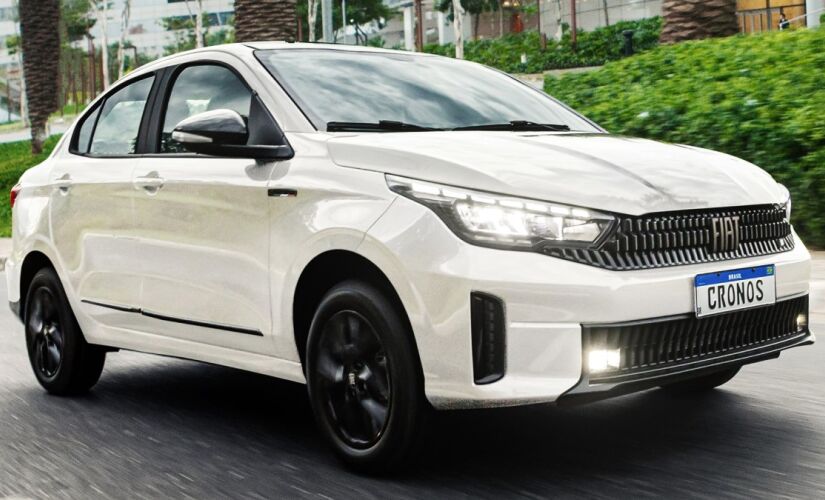 Sedã compacto Fiat Cronos chega à linha 2026 com renovação no visual