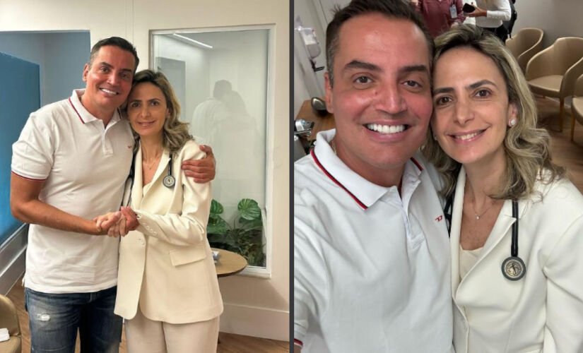 Em suas redes sociais, Leo publicou um texto agradecendo à sua médica, a cardiologista Ludhmila Hajjare, após o período de internação