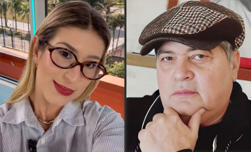 Datena e a repórter Nicole Bonentti teriam chegado a um acordo de paz