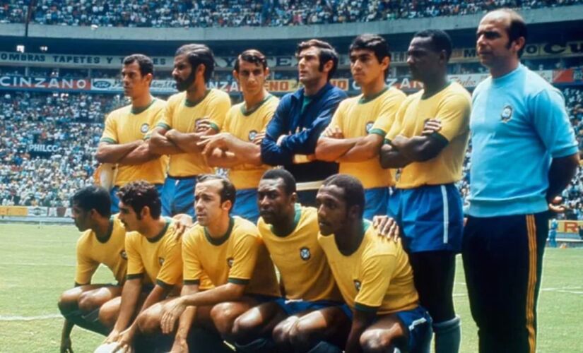 Seleção Brasileira de 1970, onde foi tri-campeão da Copa do Mundo da FIFA em cima dos italianos