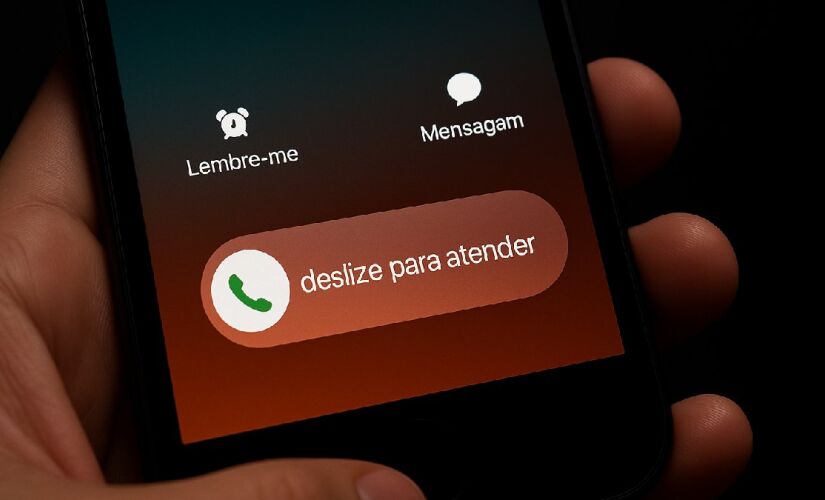 Há um jeito de recusar uma ligação mesmo quando o botão vermelho não aparece