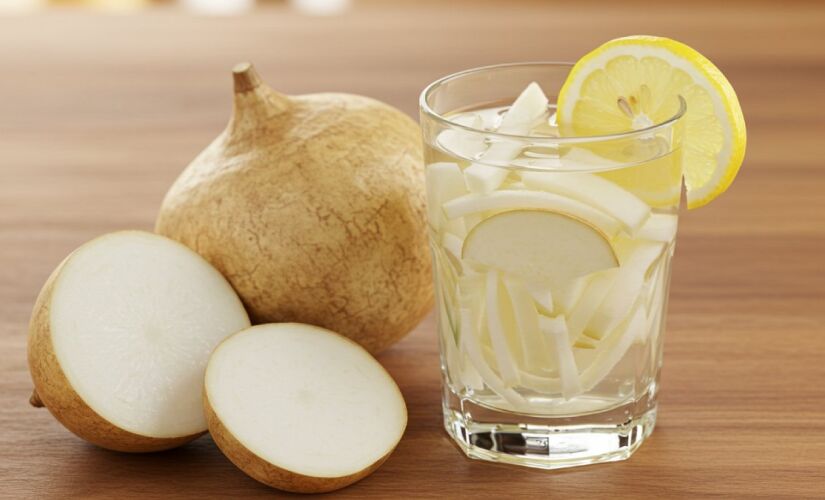 A jicama alivia as dores nos rins por ser diurética 