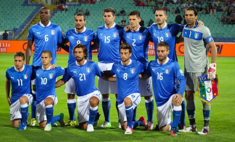 Seleção italiana em 2012