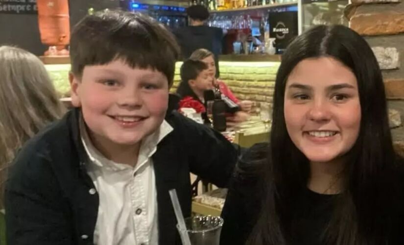 Arthur Dumoncel, de 9 anos, e Maria Sophia Dumoncel, de 16, morreram no local