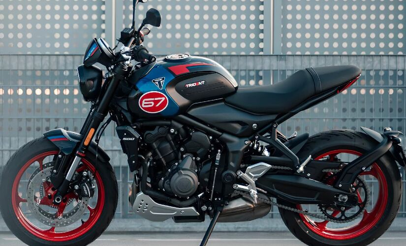Triumph Trident Triple Tribute atualizada para 2025