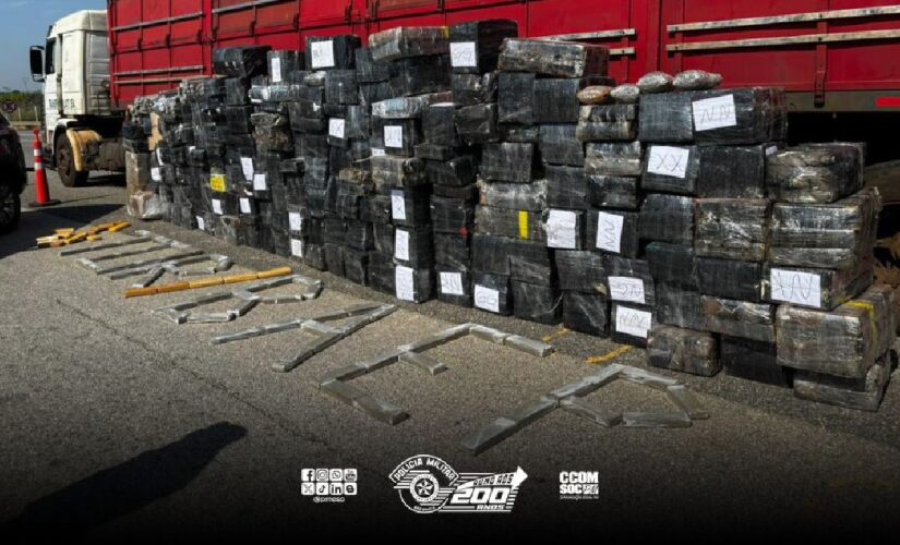 Condutor paraguaio confessou transportar a droga