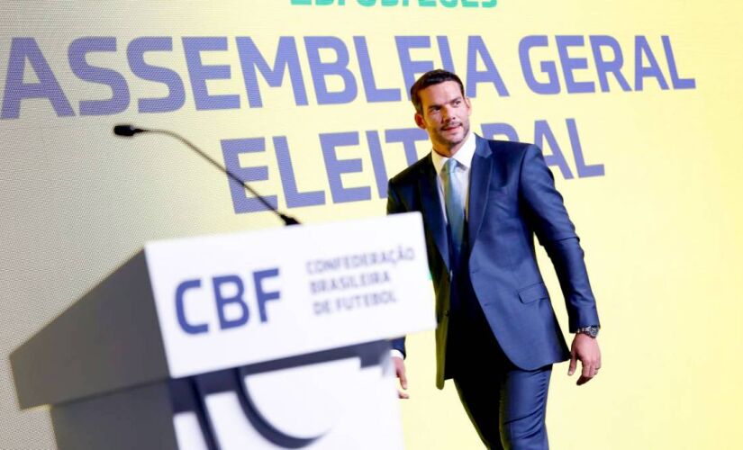 Samir Xaud foi eleito presidente da CBF em maio de 2025 