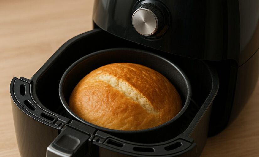 Com apenas 30 minutos de airfryer seu pão está pronto