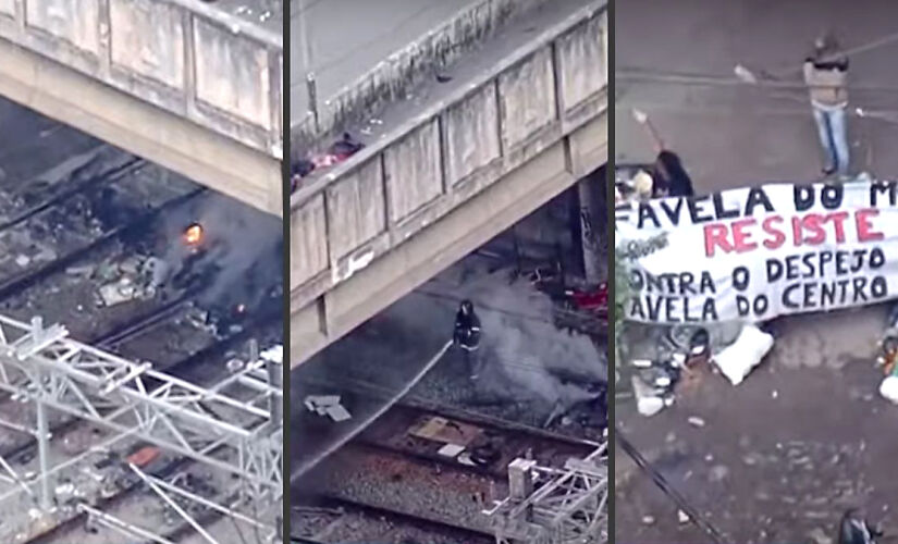 Trens circulam na Linha 7-Rubi entre as estações Jundiaí e Palmeiras-Barra Funda