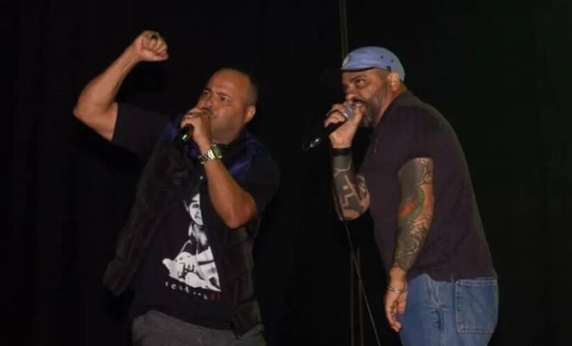 Grupo DC 03 durante show em São Paulo