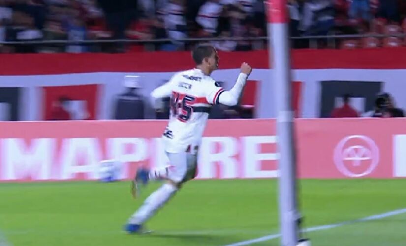 Lucca empatou o jogo já nos acréscimos da segunda etapa