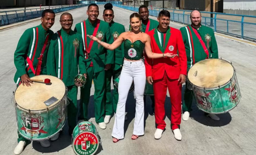 Virginia Fonseca é anunciada como nova rainha de bateria da Grande Rio; oficialização foi realizada nesta quinta-feira (22/5) no Rio de Janeiro 