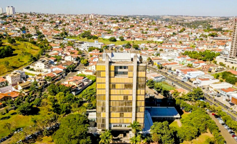 Vista aérea de Piracicaba, no interior de São Paulo